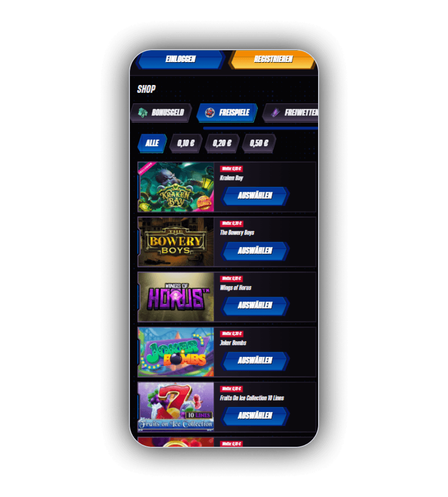 WinRolla Casino Bonus-Kaufen DE